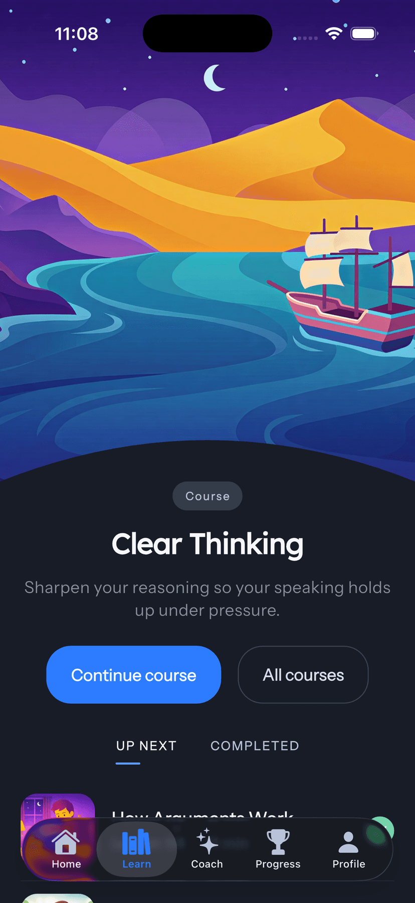 Clario App Screenshot