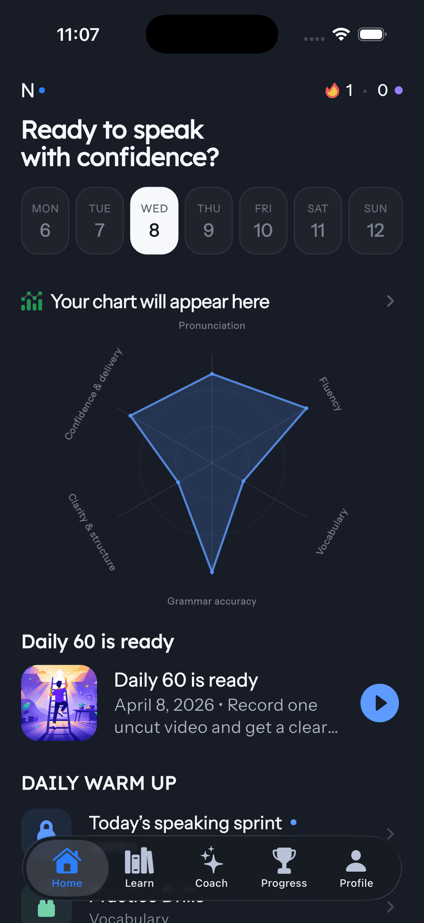 Clario App Screenshot